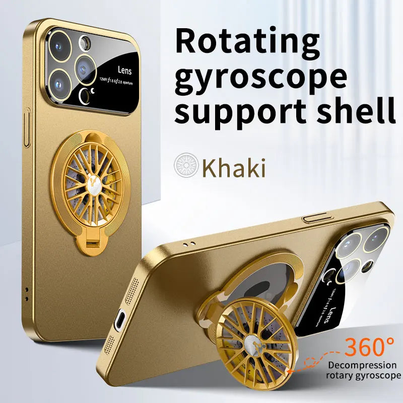 Gyroscope Magnetic Stand Phone Case