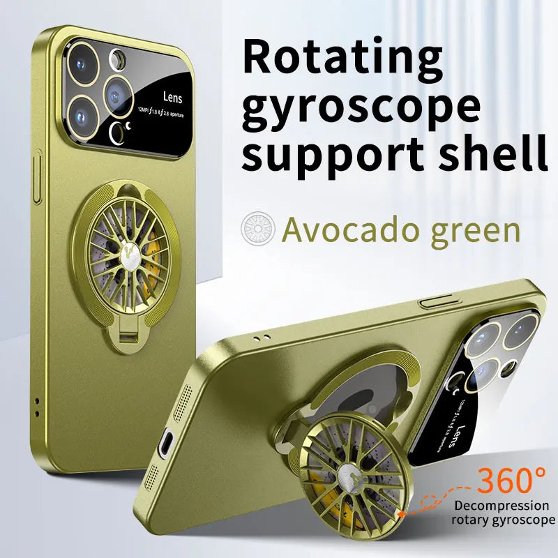 Gyroscope Magnetic Stand Phone Case