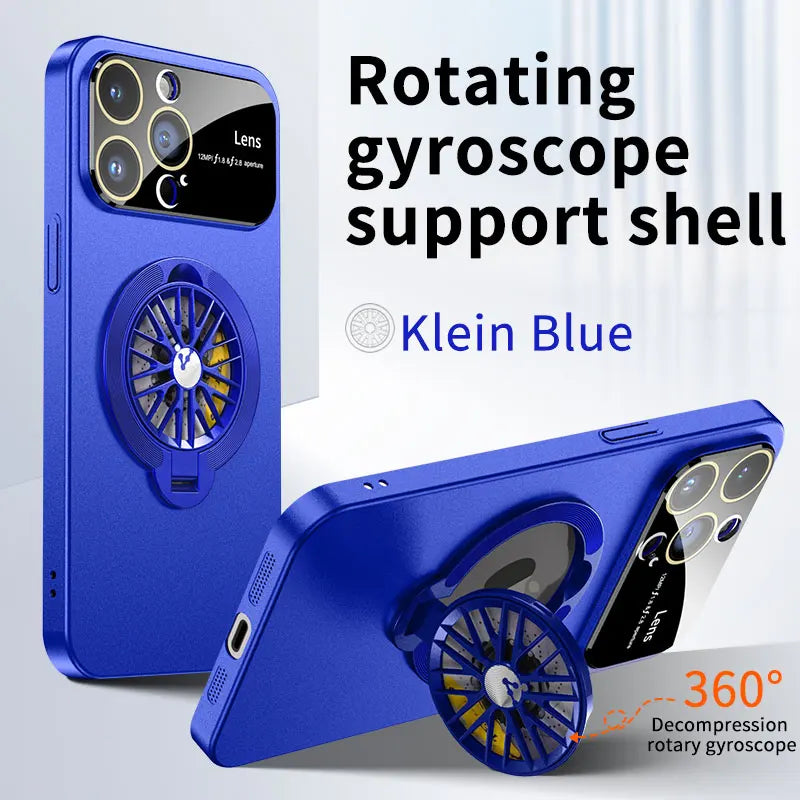 Gyroscope Magnetic Stand Phone Case