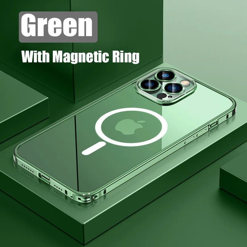 Transparent Magnetic Wireless Charging Case