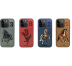 Premium Santa Barbara Polo & Racquet Club ® Boris Series Leather Case for iPhone 15 Series