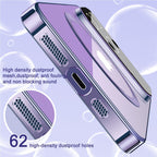 Premium Magsafe Wireless Charging AG Nano Chromatic Glass Lens Case For iPhone 15 Series