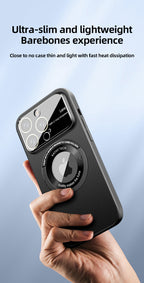 Luxury Magsafe Magnetic Wireless Charging Matte Finish PC Slim Case for iPhone 15 Series