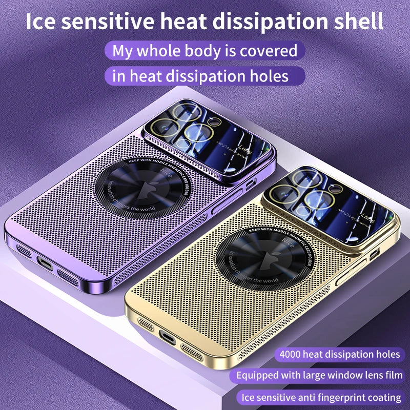 Heat Dissipation Magnetic Case