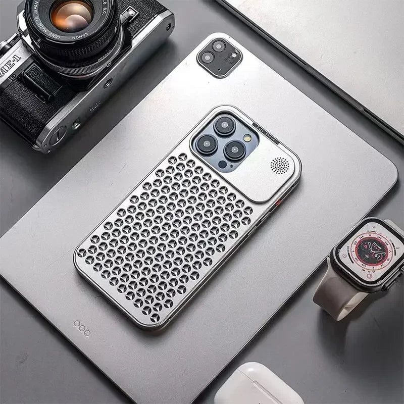 Metal Cooling Phone Case For Iphone