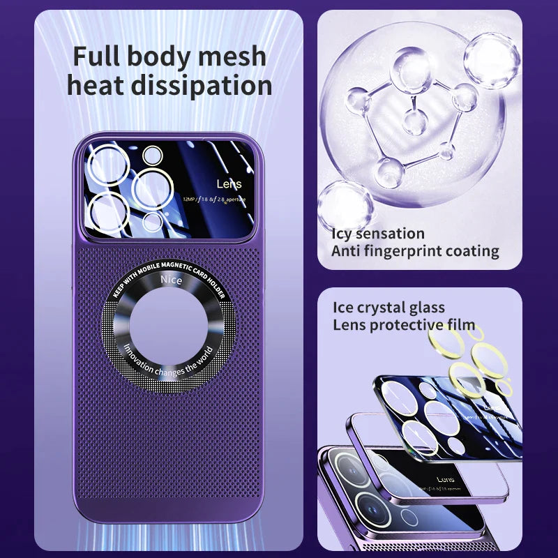 Heat Dissipation Magnetic Case