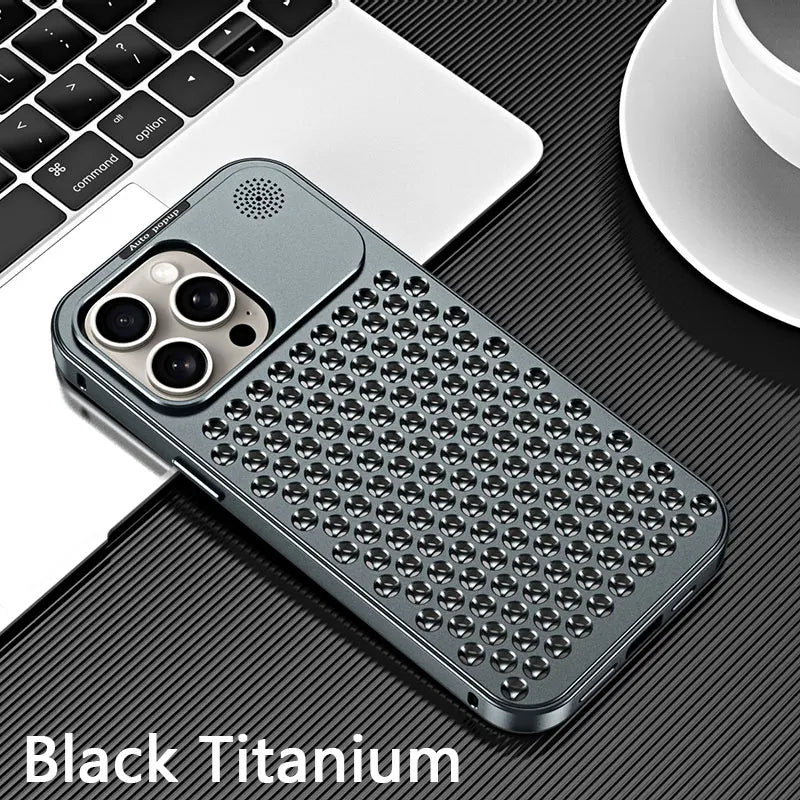 Metal Cooling Phone Case For Iphone