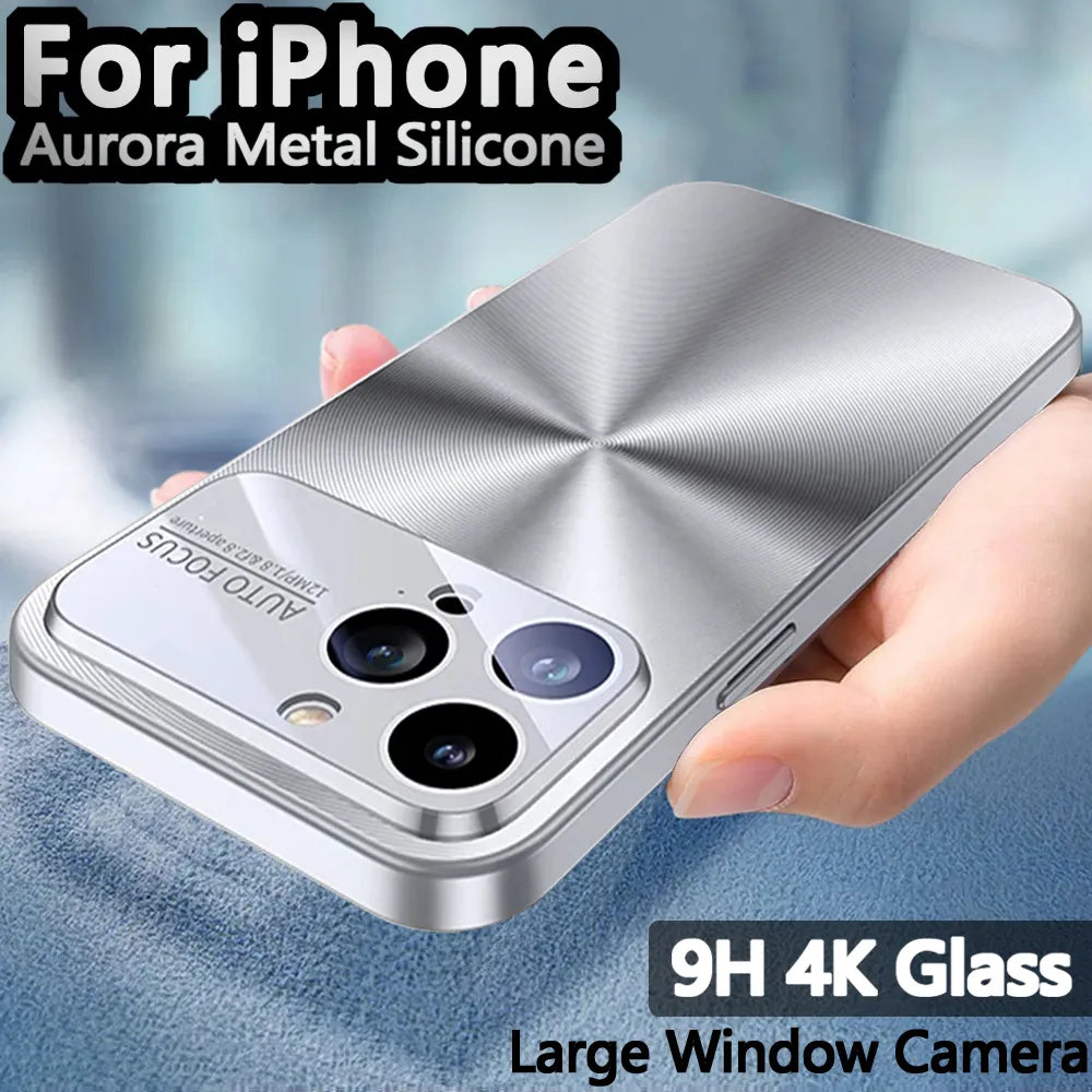 Original Metal Aurora Cover For Iphone